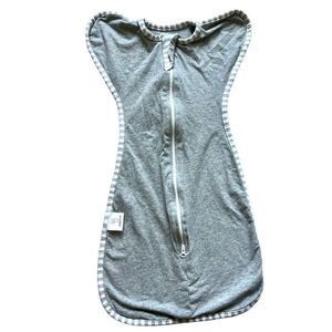Baby Infant Insular Lightweight Swaddle Self-Soothing Sleep Sack - Sz S in Gray